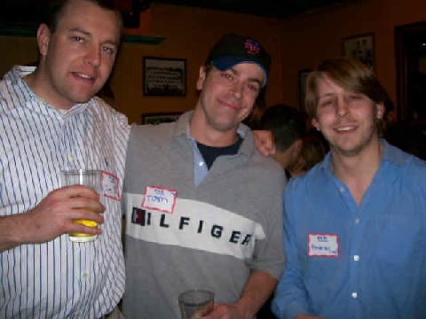 Tim Nikol '99, Tom Fogarty '99, Andrew Newman '99