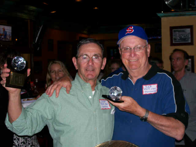 Joe Levine & Art Horowitz with "Still a Champ" Awards