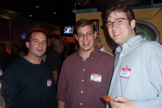 Ian Berger ('94), Peter Horn ('97) Patrick Clark ('98)