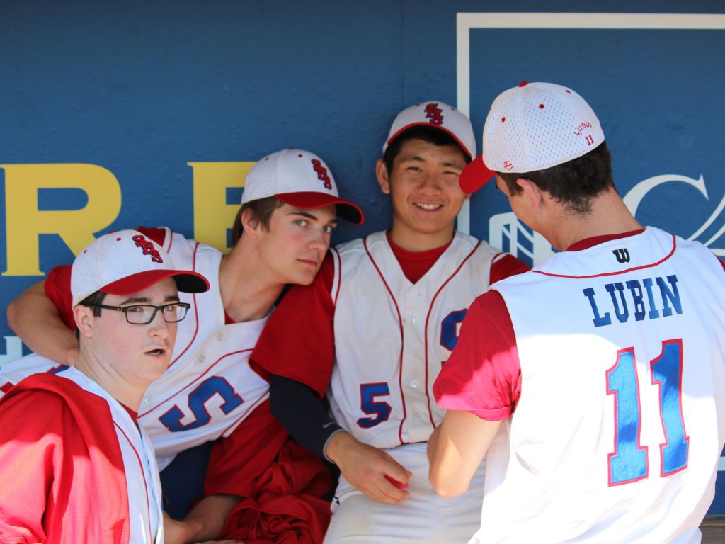 L-R George Kaiser, Noah Hellerman, Kyle Yee, Evan Lubin