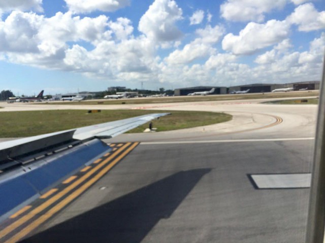 Wheels down in Florida!