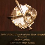 2014 PSAL Coach of the Year Award