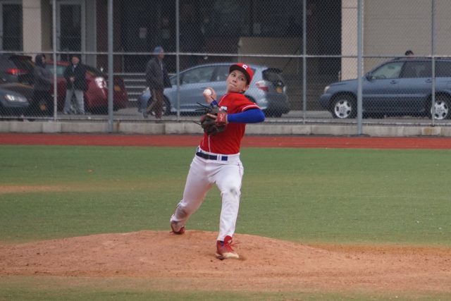 Jared Asch in action against Newtown