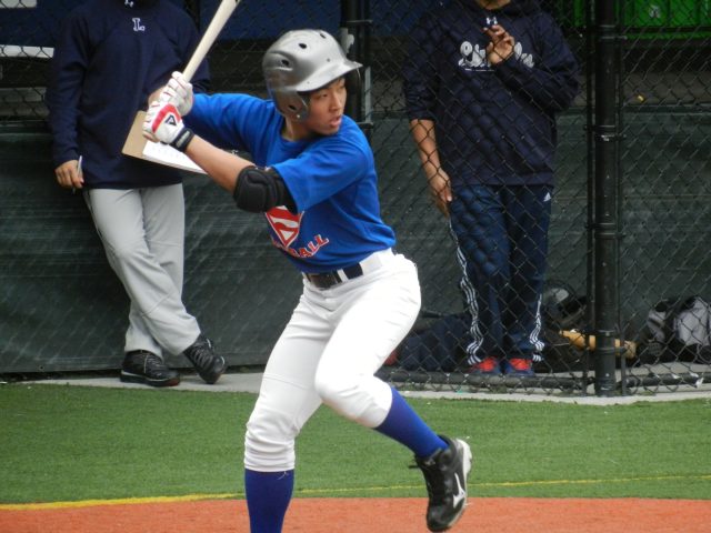 Junpei Taguchi at bat...